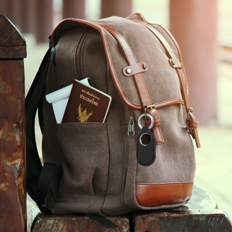 For Samsung Galaxy SmartTag 2 Location Tracker Portable Silicone Protective Case(White) - SmartTag Accessories by PMC TechLife | Online Shopping South Africa | PMC TechLife