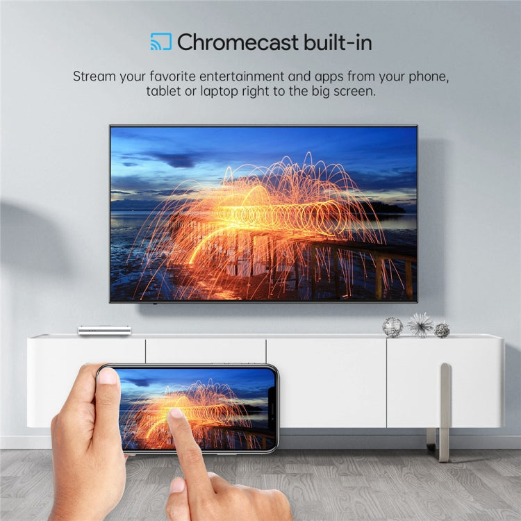 MECOOL KM2 Plus Android 11 Dual-band WiFi Smart Voice TV Box 4GB+32GB, EU Plug(White) - free shipping - PMC TechLife - Order now!