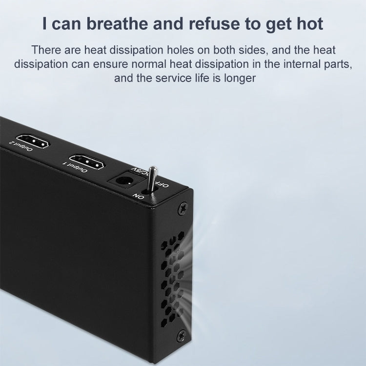 Measy SPH104 1 to 4 4K HDMI 1080P Simultaneous Display Splitter(AU Plug) - free shipping - PMC Jewellery - Order now!