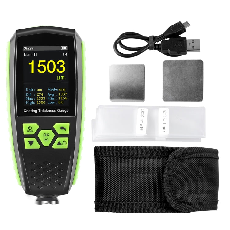 RZ860 Metal Coating Thickness Gauge(Green) - free shipping - PMC TechLife - Order now!