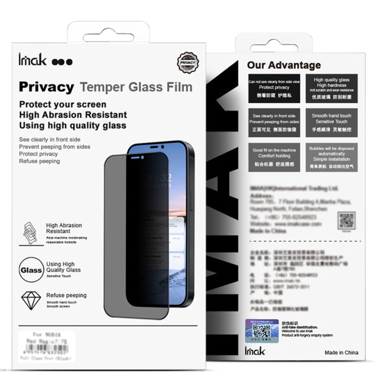 For Honor Magic6 RSR Porsche Design imak 3D Curved HD Full Screen Anti-spy Tempered Glass Protective Film - free shipping - PMC TechLife - Order now!