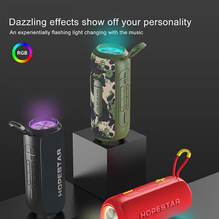 HOPESTAR P26 Outdoor Portable lPX6 Waterproof Dazzling Bluetooth Speaker(Black) - free shipping - PMC Jewellery - Order now!
