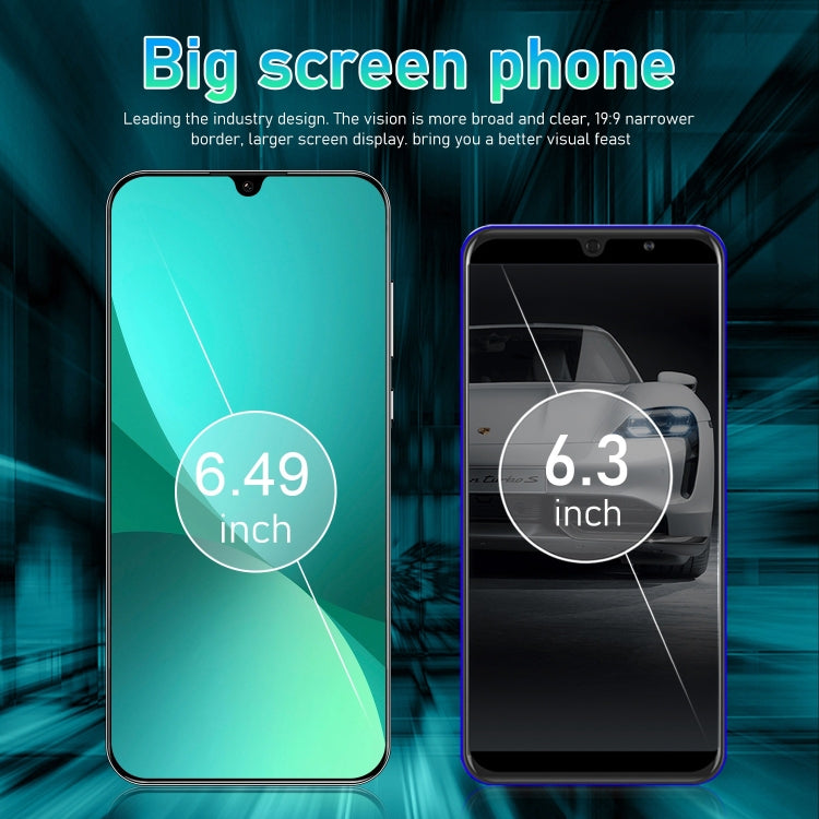 13T Pro / X18, 2GB+16GB, 6.49 inch Face Identification Android 8.1 MTK6580A Quad Core, Network: 3G, Dual SIM(Blue) - by PMC TechLife | Online Shopping South Africa | PMC TechLife