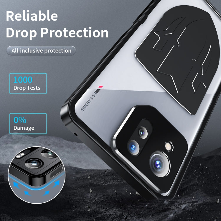 For ASUS ROG Phone 8 / 8 Pro Metal Cooling Phone Case(Black) - ASUS Cases by PMC TechLife | Online Shopping South Africa | PMC TechLife | Buy Now Pay Later Mobicred