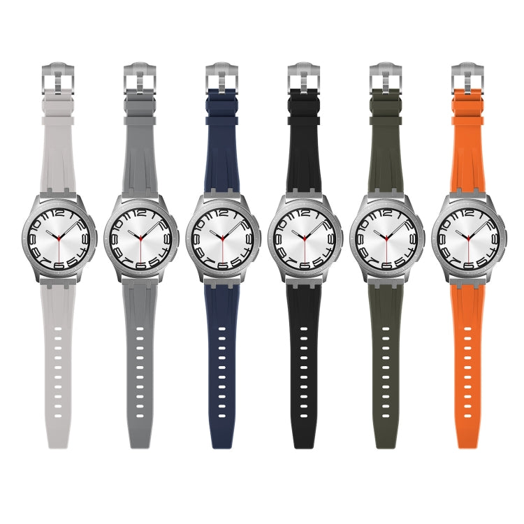 22mm Flat Head Silicone Watch Band(Silver Grey) - free shipping - PMC TechLife - Order now!