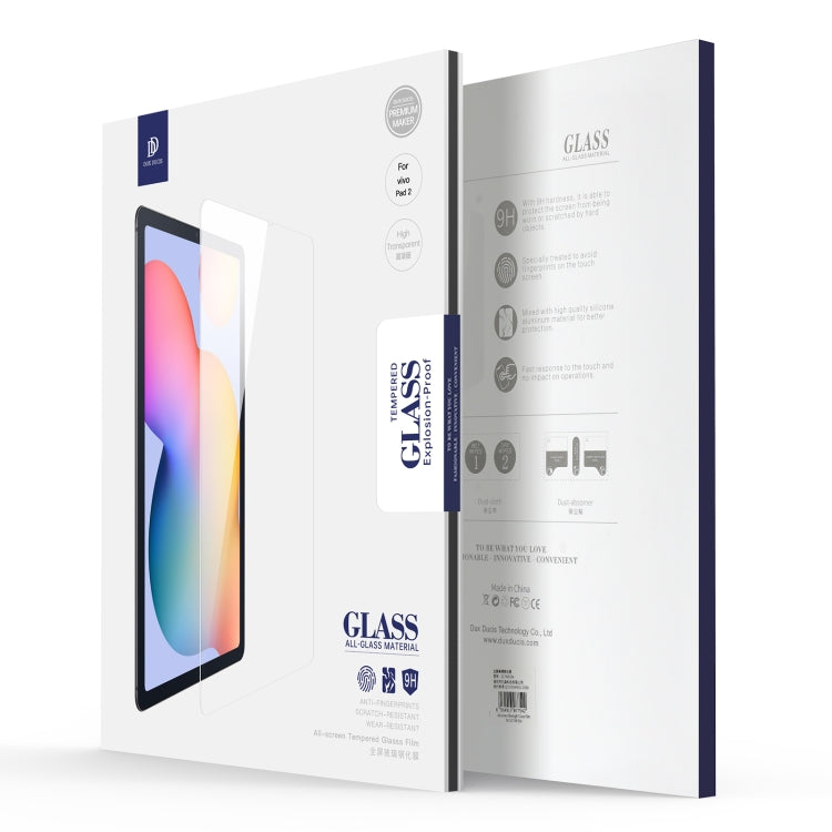 For vivo Pad2 5pcs DUX DUCIS 0.33mm 9H HD Full Screen Tempered Glass Film - free shipping - PMC Jewellery - Order now!