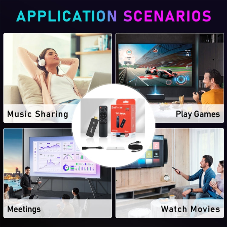 TV98 Rockchip 3228A Quad Core 4K HD Bluetooth Android TV Stick, RAM:2GB+16GB(AU Plug) - Android TV Sticks by PMC TechLife | Online Shopping South Africa | PMC TechLife | Buy Now Pay Later Mobicred