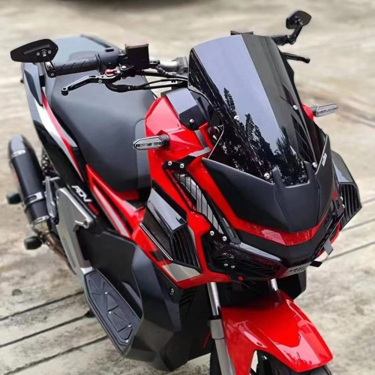 For Honda ADV160 2019-2023 Motorcycle Winglet Aerodynamic Wing Kit Spoiler(Carbon Fiber) - Ornamental Parts by PMC TechLife | Online Shopping South Africa | PMC TechLife | Buy Now Pay Later Mobicred