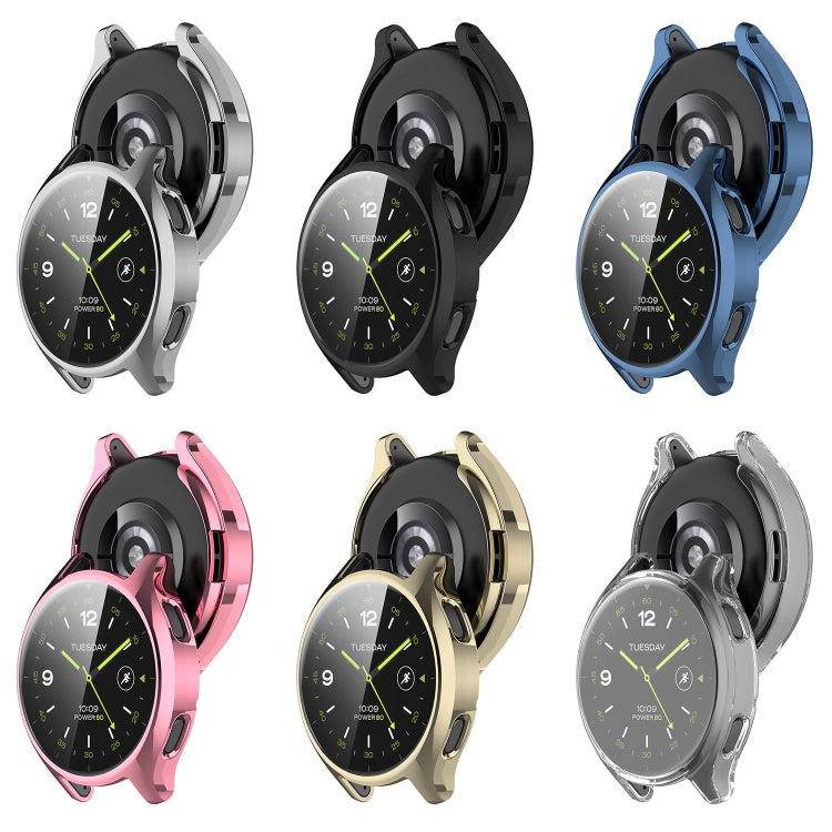 For Xiaomi Watch 2 Full Coverage TPU Electroplated Watch Protective Case(Light Gold) - Watch Cases by PMC TechLife | Online Shopping South Africa | PMC TechLife