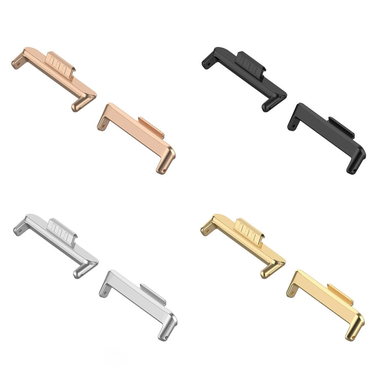For Huawei Watch Fit3 20mm 1 Pair Stainless Steel Metal Watch Band Connector(Gold) - free shipping - PMc TechLife - Order now!