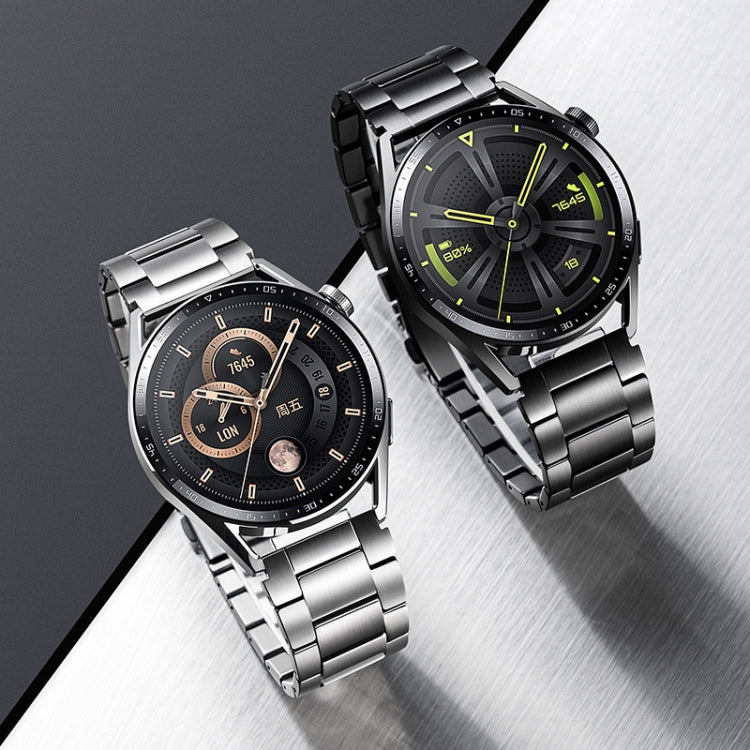 22mm Three-Bead Magnetic Buckle Titanium Alloy Watch Band(Grey) - free shipping - PMc TechLife - Order now!