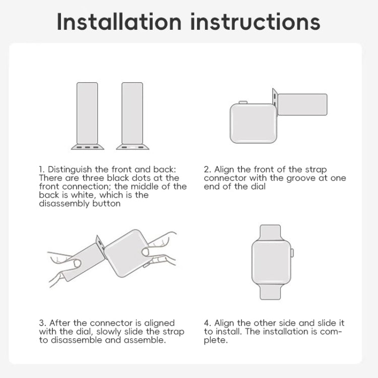 For Apple Watch Series 10 46mm Donut Hollow Silicone Watch Band(Antique White) - free shipping - PMc TechLife - Order now!
