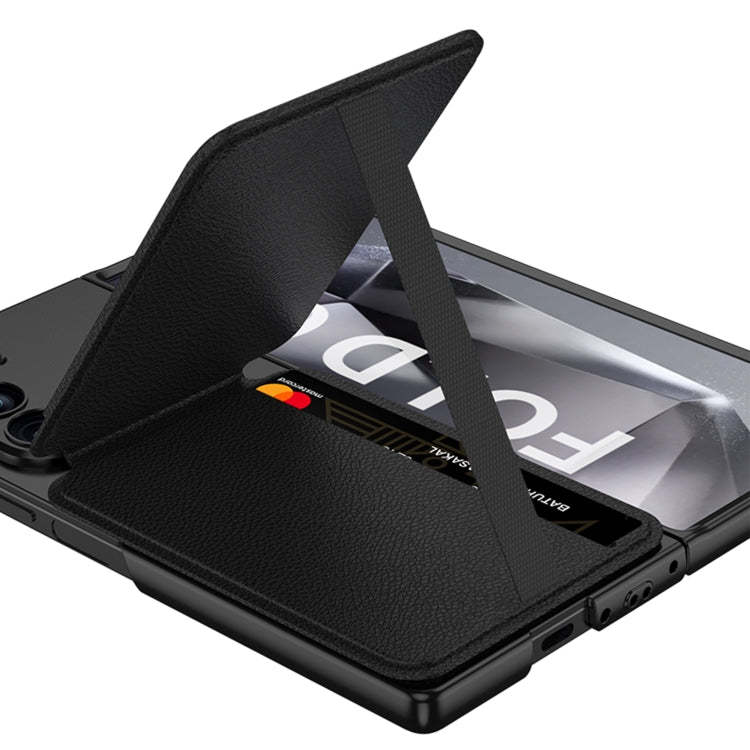 For Samsung Galaxy Z Fold6 GKK Integrated Magsafe Detachable Card Slot Phone Case(Gray) - free shipping - PMC Jewellery - Order now!