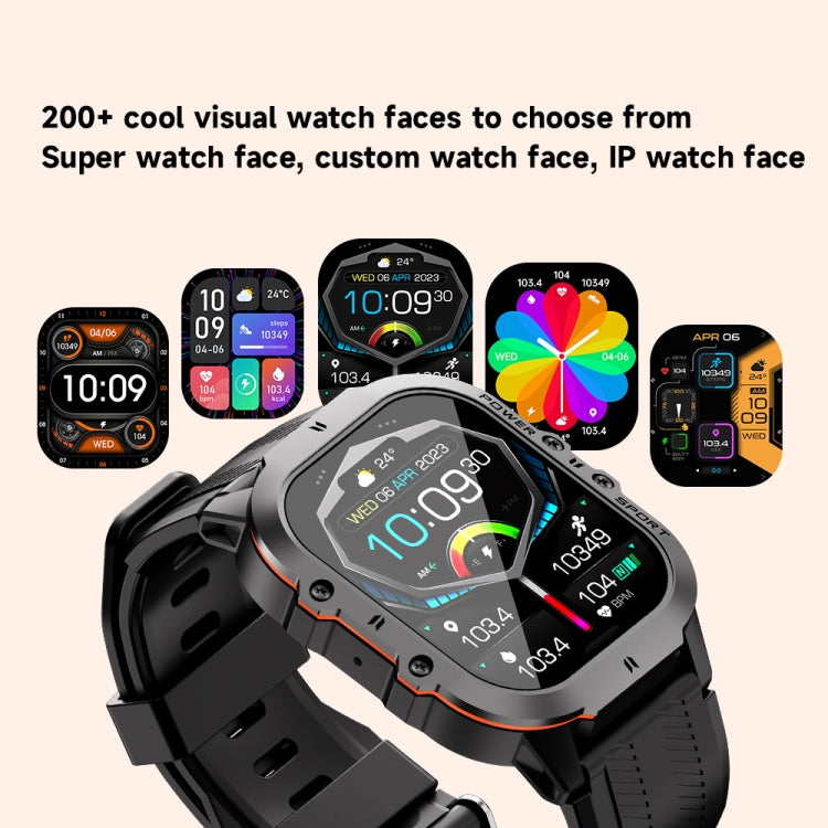 LEMFO C26 1.96 inch Sport Smart Watch, Support Bluetooth Call / Message Notification / Heart Rate / Blood Pressure Health Monitor(Blue) - free shipping - PMC TechLife - Order now!