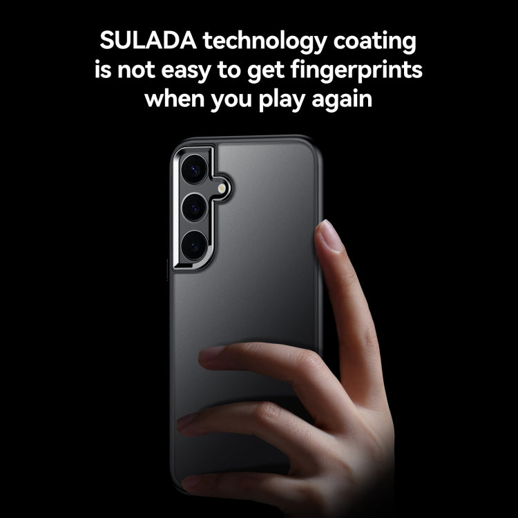 For Samsung Galaxy S24 Ultra 5G SULADA Skin Feel Matte Shockproof Phone Case(Grey) - free shipping - PMC Jewellery - Order now!