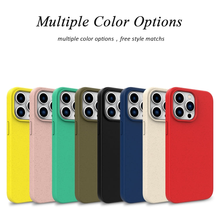 For iPhone 16e Wheat Straw TPU Phone Case(White) - iPhone 16e Cases by PMC TechLife | Online Shopping South Africa | PMC TechLife | Buy Now Pay Later Mobicred
