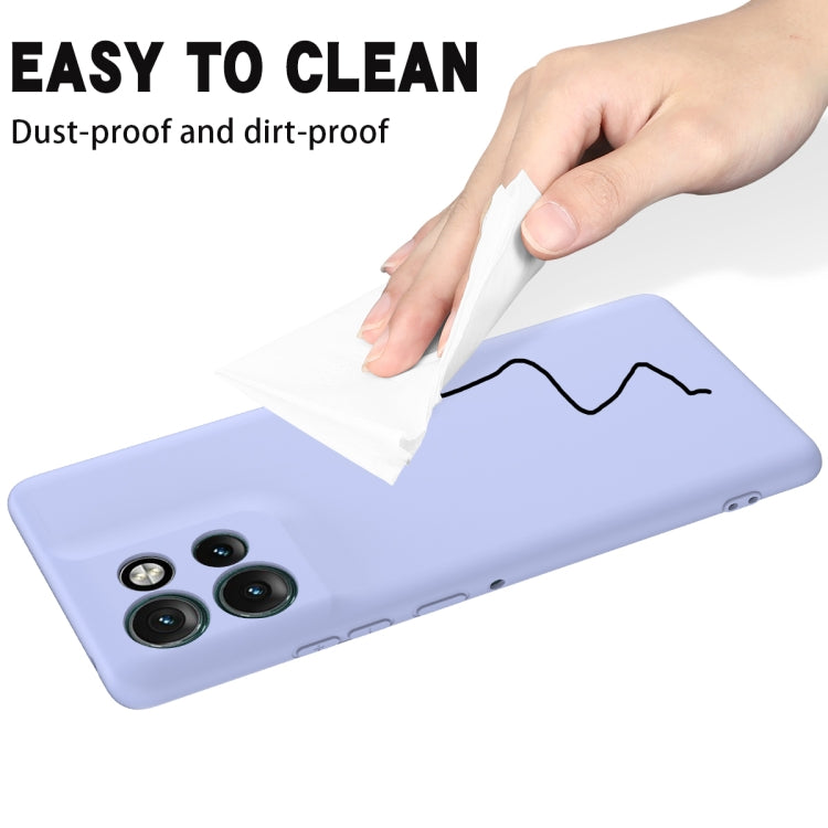 For Motorola Edge 50 Neo / Moto S50 Solid Color Liquid Silicone Dropproof Full Coverage Phone Case(Purple) - free shipping - PMC TechLife - Order now!