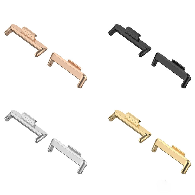 For Huawei Watch Fit3 20mm 1 Pair Zinc Alloy Metal Watch Band Connector(Rose Gold) - free shipping - PMc TechLife - Order now!