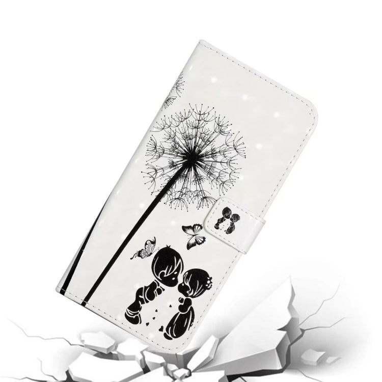For Samsung Galaxy S25+ 5G Oil Embossed 3D Drawing Leather Phone Case(Couple Dandelion) - Galaxy S25+ 5G Cases by PMC TechLife | Online Shopping South Africa | PMC TechLife | Buy Now Pay Later Mobicred