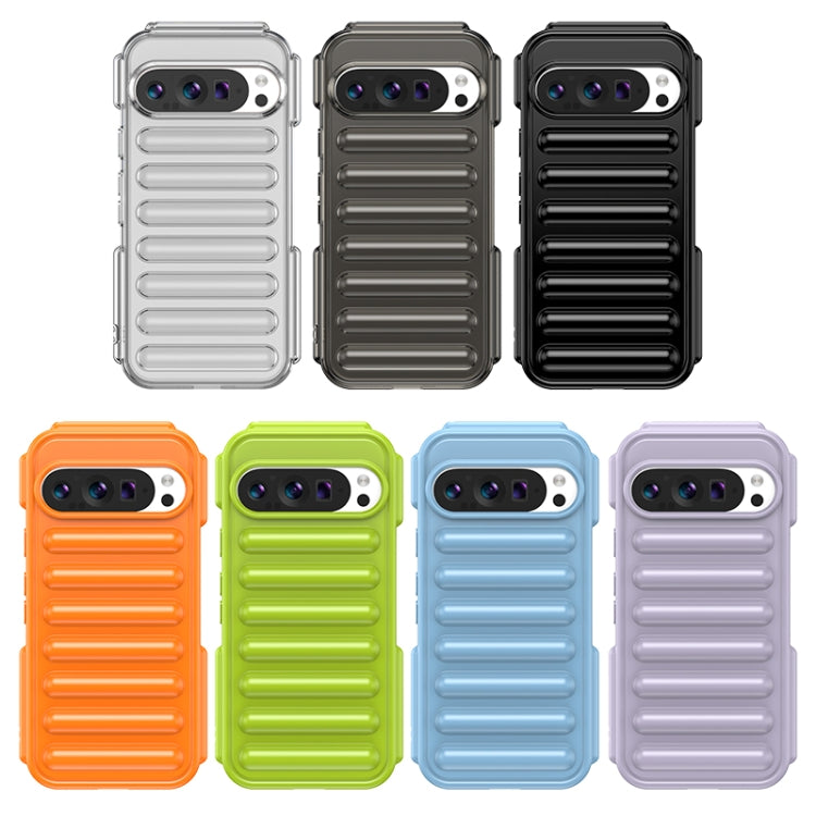 For Google Pixel 9 Capsule Series Candy Color TPU Phone Case(Green) - Google Cases by PMC TechLife | Online Shopping South Africa | PMC TechLife | Buy Now Pay Later Mobicred