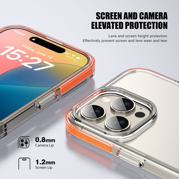 For iPhone 16 TPE Airbag TPU+ PC Full Coverage Phone Case(White) - iPhone 16 Cases by PMC TechLife | Online Shopping South Africa | PMC TechLife | Buy Now Pay Later Mobicred
