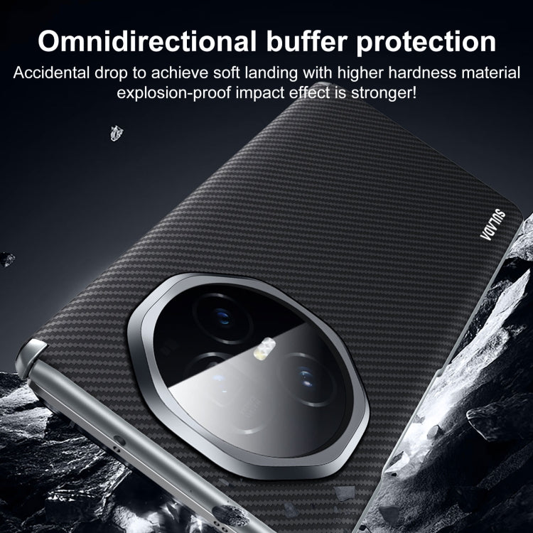 For Honor Magic Vs3 SULADA 600D Kevlar Texture PC Shockproof Phone Case(Black) - free shipping - PMC TechLife - Order now!