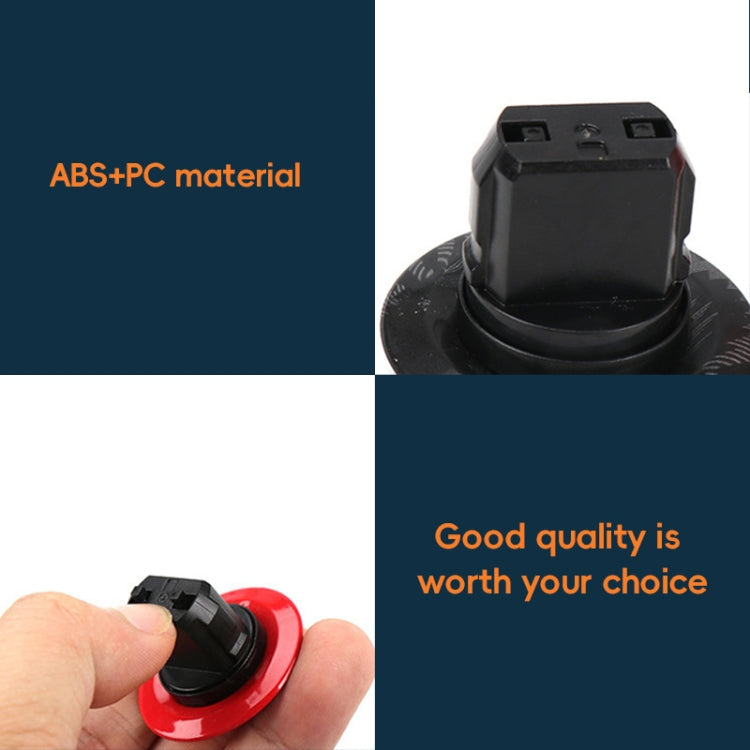 Car Keyless One-key Start Button Switch 2215450714 for Mercedes-Benz W164 / W205(Carbon Fiber Red) - free shipping - PMC Jewellery - Order now!