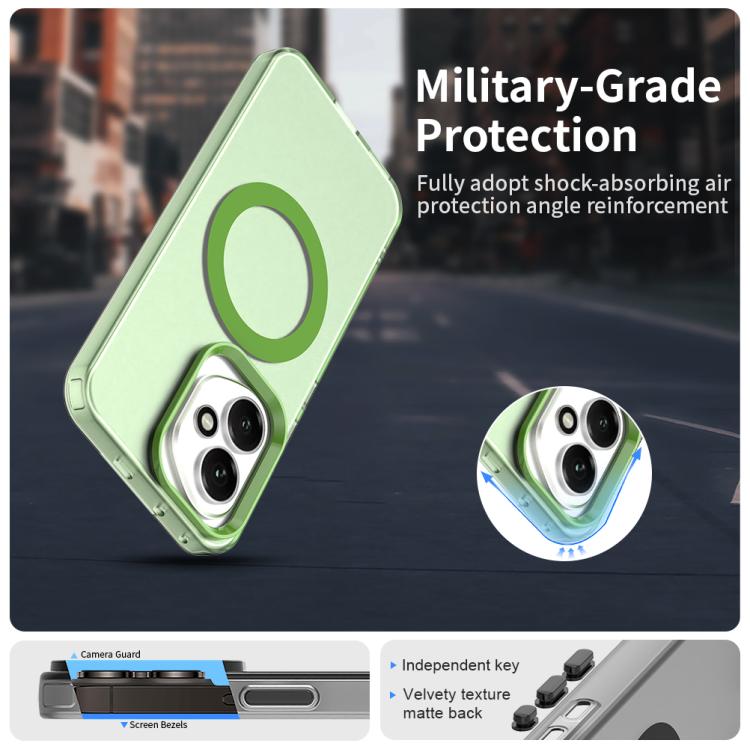 For Honor 400 Global 156.5mm Candy Magsafe PC Hybrid TPU Phone Case(Green) - free shipping - PMC TechLife - Order now!