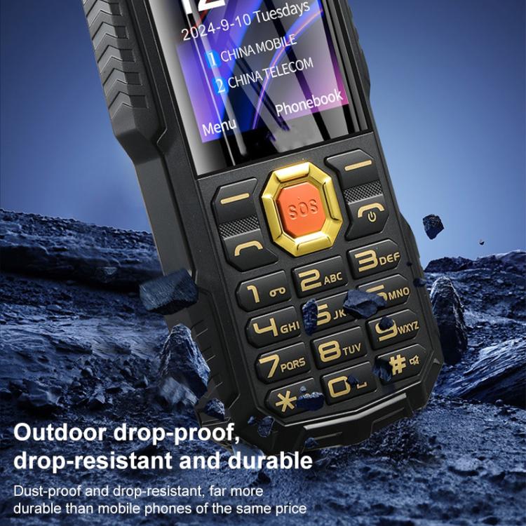Q7+ 4G Elder Keypad Rugged Phone, 1.77 inch, 16800mAh, 21 Keys, SOS, FM, Network: 4G, Dual SIM(Black) - free shipping - PMC Jewellery - Order now!