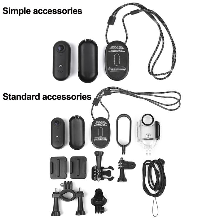 H88 1080P Thumb Sports Camera Mini WiFi Camera, Specification:Standard Version(Black) - Video Cameras by PMC TechLife | Online Shopping South Africa | PMC TechLife | Buy Now Pay Later Mobicred