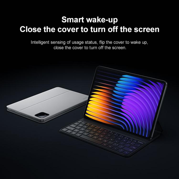 For Xiaomi Pad 7 / 7 Pro Original Xiaomi Keyboard Double-sided Protective Case Smart Leather Tablet Case(Black) - free shipping - PMc TechLife - Order now!
