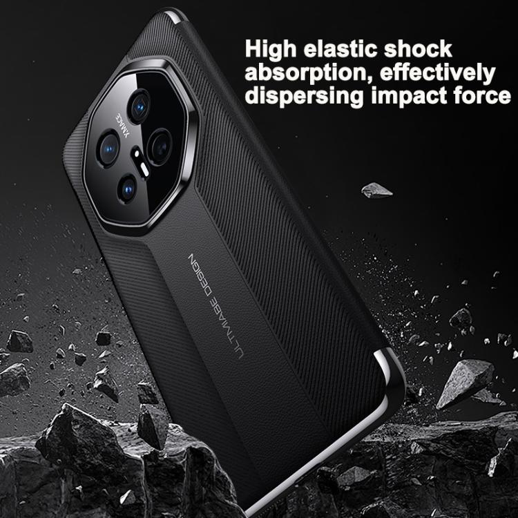 For Huawei Mate 60 Smart View Window Imitation Ultimate Design Phone Case(Red) - Huawei Cases by PMC TechLife | Online Shopping South Africa | PMC TechLife | Buy Now Pay Later Mobicred