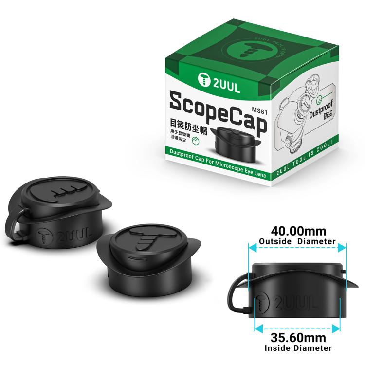 2uul MS81 ScopeCap Dustproof Cap - free shipping - PMC TechLife - Order now!