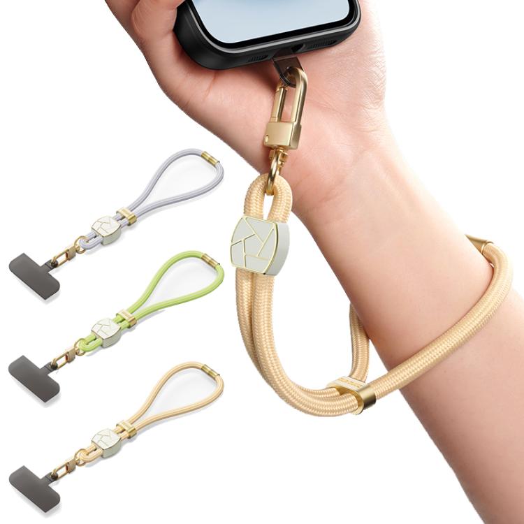 DUX DUCIS Garden Series Broken Ice Pattern Adjustable Short Phone Lanyard(Grey) - Lanyards & Wrist Straps by DUX DUCIS | Online Shopping South Africa | PMc TechLife | Buy Now Pay Later Mobicred