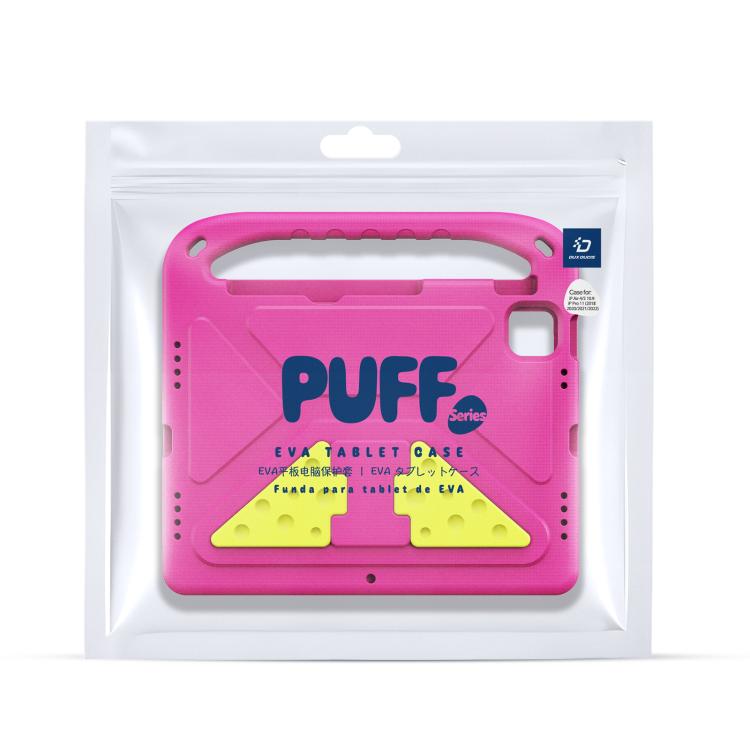 For iPad Air 2020 10.9 / 2022 DUX DUCIS PUFF Series EVA Portable Holder Tablet Case(Pink) - free shipping - PMC TechLife - Order now!