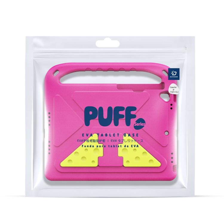 For iPad 10.2 2019 / 2020 / 2021 DUX DUCIS PUFF Series EVA Portable Holder Tablet Case(Pink) - free shipping - PMC TechLife - Order now!