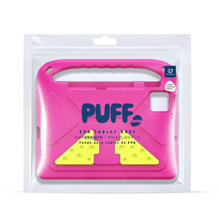 For Xiaomi Pad 6 / 6 Pro DUX DUCIS PUFF Series EVA Portable Holder Tablet Case(Pink) - free shipping - PMC TechLife - Order now!