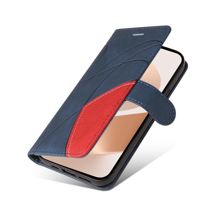 For Huawei Pura 80 5G Dual-color Splicing Flip Leather Phone Case(Blue) - free shipping - PMC TechLife - Order now!