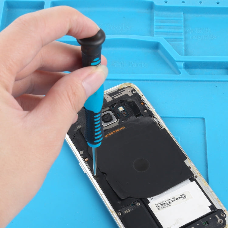 JIAFA JF-607-2.0 Slot 2.0 Mobile Phone Repair Screwdriver (Blue) - free shipping - PMC TechLife - Order now!