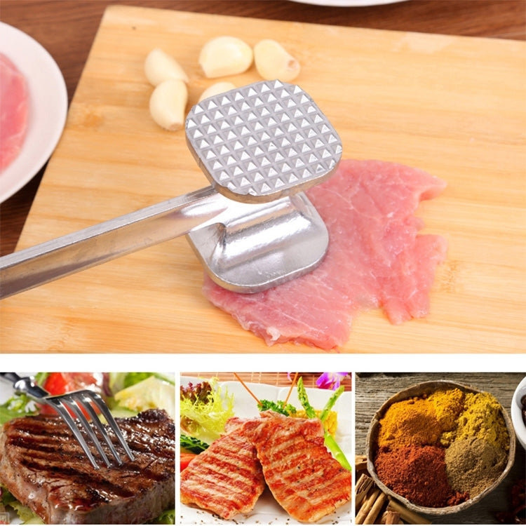 2 PCS Aluminum Alloy Loose Tenderizers Meat Hammer Steak Pork Kitchen Tools, Middle Size: 5.0 x 22.5cm - Gadgets by PMC TechLife | Online Shopping South Africa | PMC TechLife | Buy Now Pay Later Mobicred