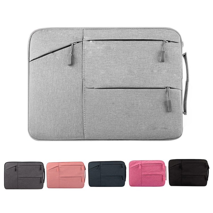Universal Multiple Pockets Wearable Oxford Cloth Soft Portable Simple Business Laptop Tablet Bag, For 14 inch and Below Macbook, Samsung, Lenovo, Sony, DELL Alienware, CHUWI, ASUS, HP(Pink) - 15 inch by PMC TechLife | Online Shopping South Africa | PMC TechLife | Buy Now Pay Later Mobicred