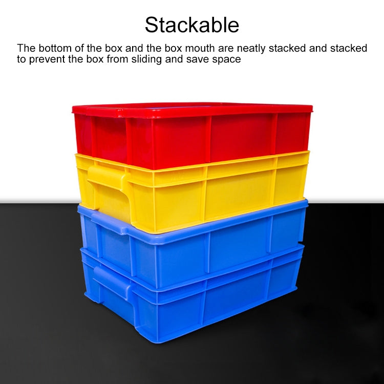 Thick Multi-function Material Box Brand New Flat Plastic Parts Box Tool Box, Size: 30.2cm x 20.9cm x 8.3cm(Blue) - Storage Bags & Boxes by PMC TechLife | Online Shopping South Africa | PMC TechLife | Buy Now Pay Later Mobicred