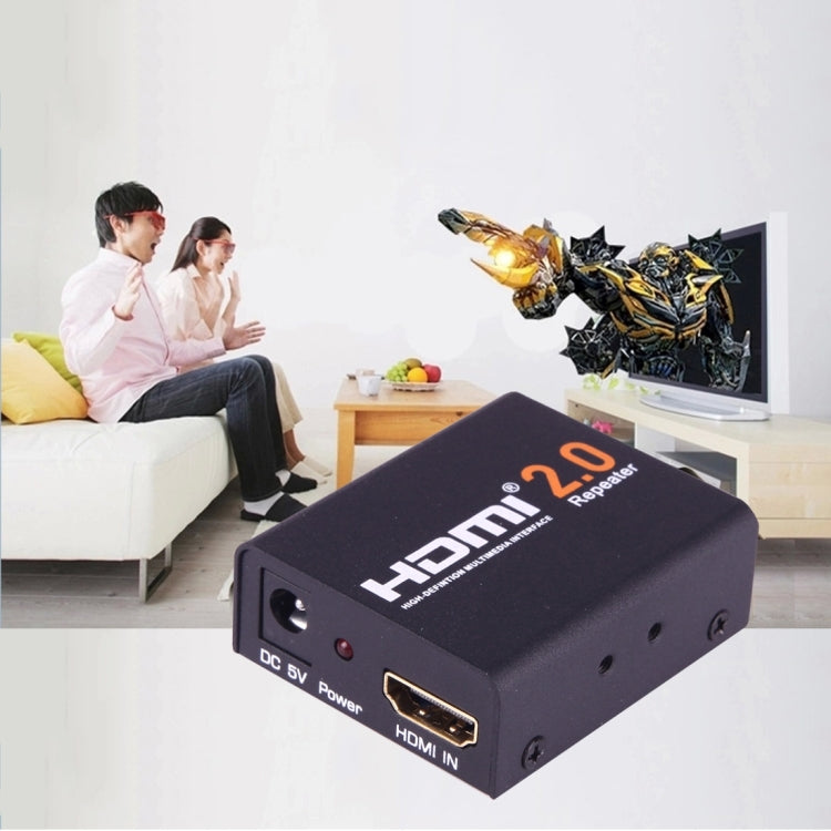 2160P Full HD HDMI 2.0 Amplifier Repeater, Support 4K x 2K, 3D - Amplifier by PMC Jewellery | Online Shopping South Africa | PMC Jewellery | Buy Now Pay Later Mobicred