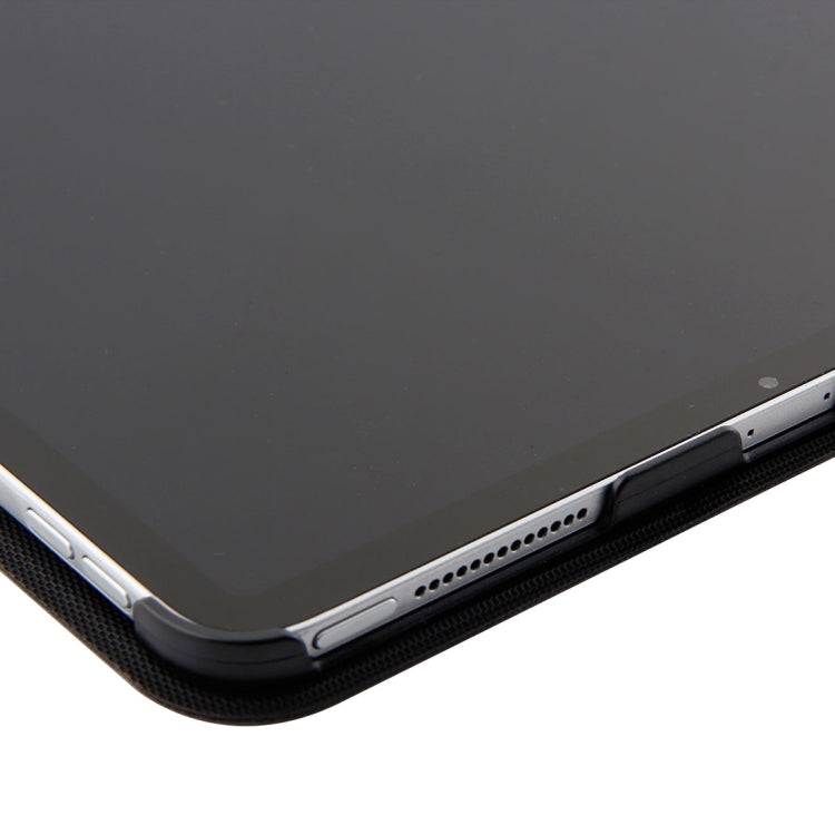 1139B Detachable Bluetooth 3.0 Aluminum Alloy Keyboard + Lambskin Texture Leather Tablet Case for iPad Pro 11 inch (2018), with Three-gear Adjustment / Magnetic / Sleep Function (Black) - For iPad Pro by PMC TechLife | Online Shopping South Africa | PMC TechLife