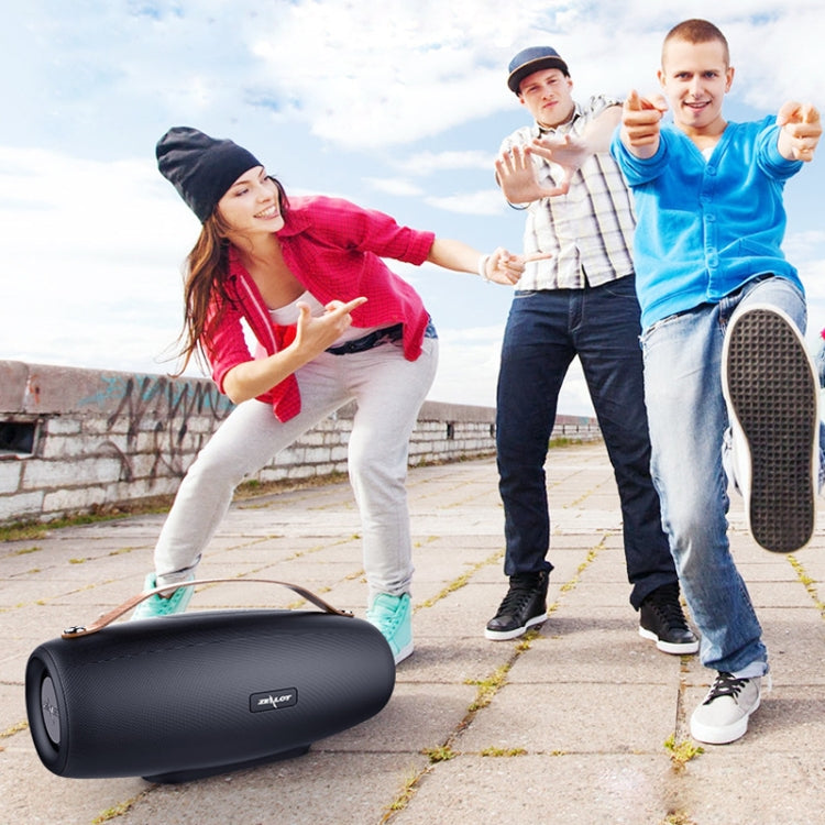 ZEALOT S27 Multifunctional Bass Wireless Bluetooth Speaker, Built-in Microphone, Support Bluetooth Call & AUX & TF Card & 1x93mm + 2x66mm Speakers(Camouflage Green) - free shipping - PMC Jewellery - Order now!