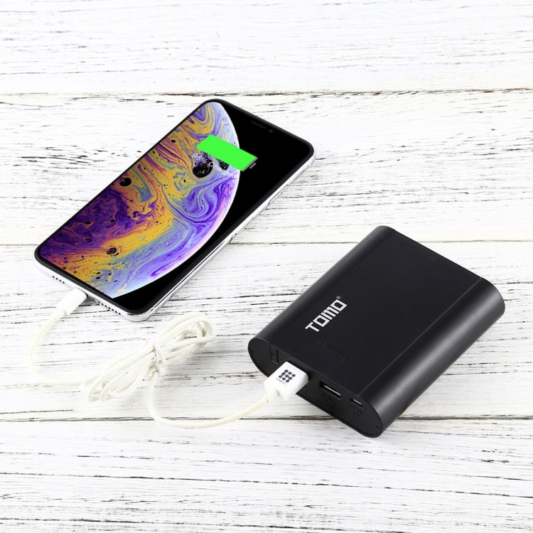 TOMO P2 USB Smart 2 Battery Charger with Indicator Light for 18650 Li-ion Battery(Black) - Charger & Converter by PMC Jewellery | Online Shopping South Africa | PMC Jewellery | Buy Now Pay Later Mobicred