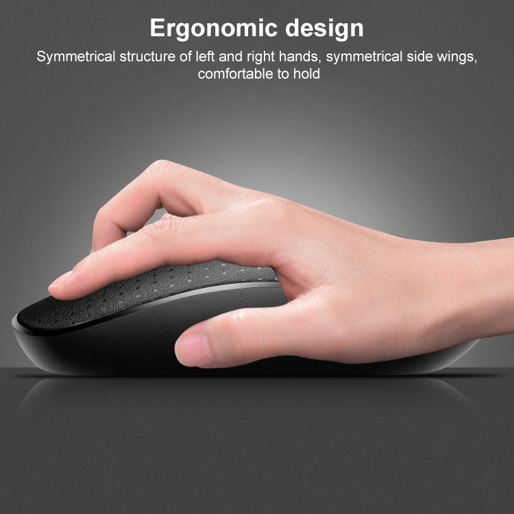 ZGB 8810 Mute Wireless Keyboard + Mouse Set (Black) - free shipping - PMC Jewellery - Order now!