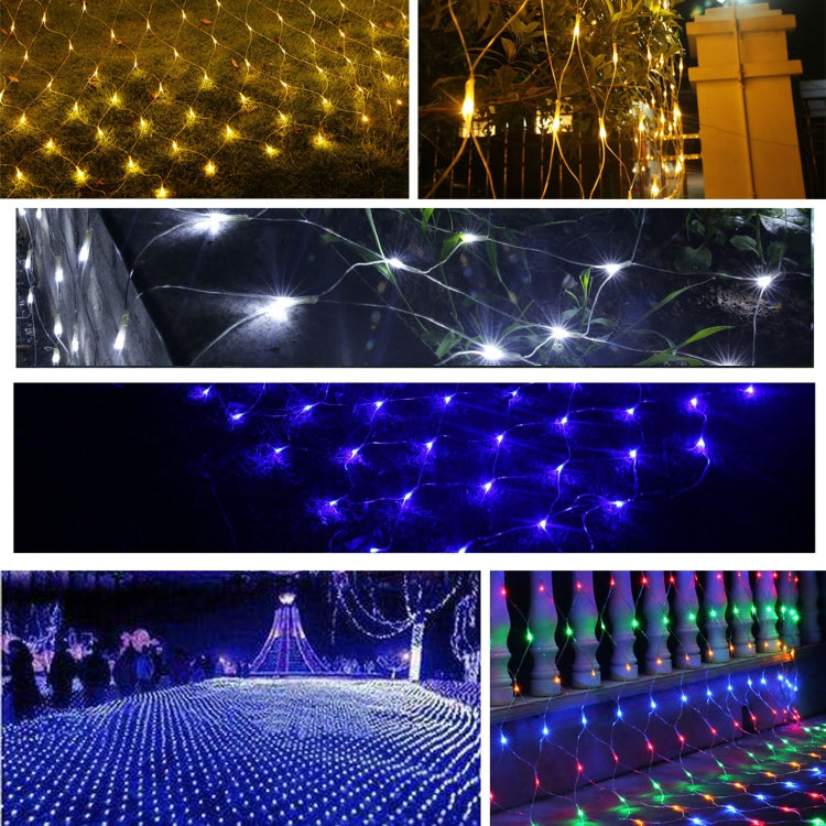 3m(Length) x 2m(Height) LED Decoration Light, 200 LEDs Reticular String Light with End Joint & Multi-function Controller, EU Plug, AC 220V - Holiday Lights by PMc TechLife | Online Shopping South Africa | PMc TechLife | Buy Now Pay Later Mobicred