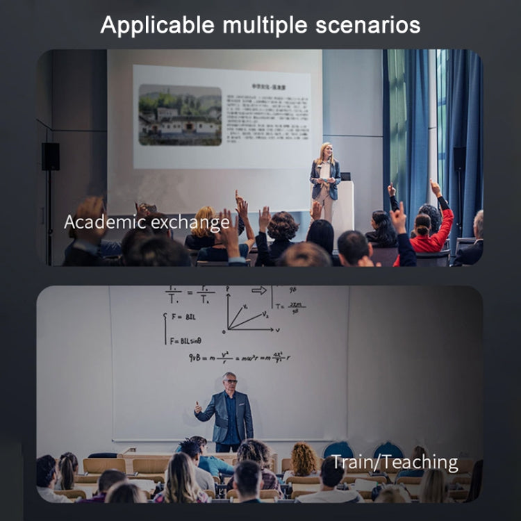 ASiNG WM03 2.4G Wireless Microphone Headset Microphone Bluetooth Speaker Kit (White) - Microphone by ASiNG | Online Shopping South Africa | PMC TechLife | Buy Now Pay Later Mobicred