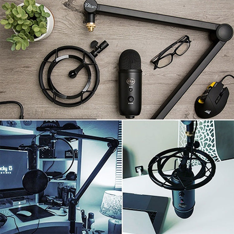 Logitech Blue Radius III Live Microphone Metal Stand - free shipping - PMC TechLife - Order now!